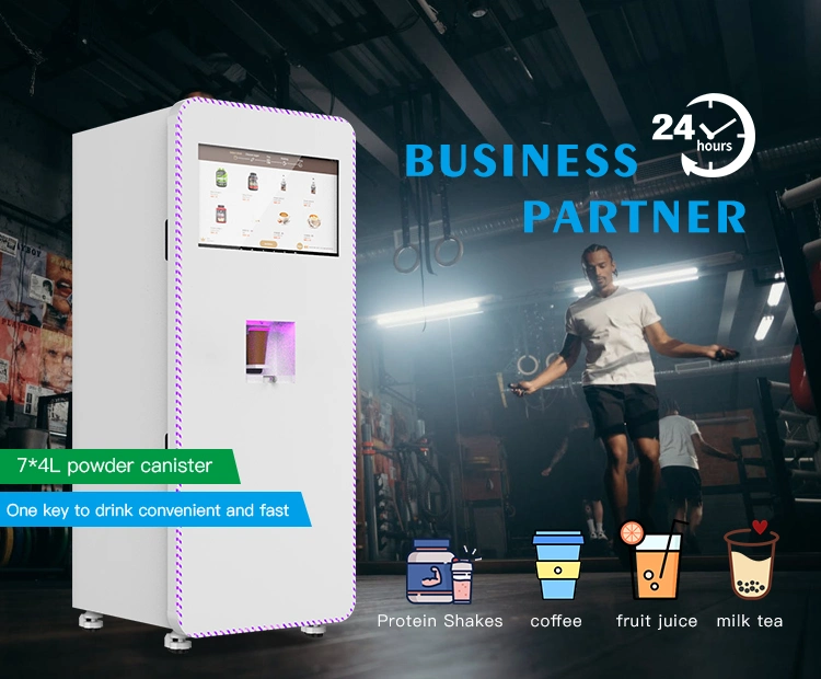 Standalone Protein Shake Machine Instant Coffee Vending Machine