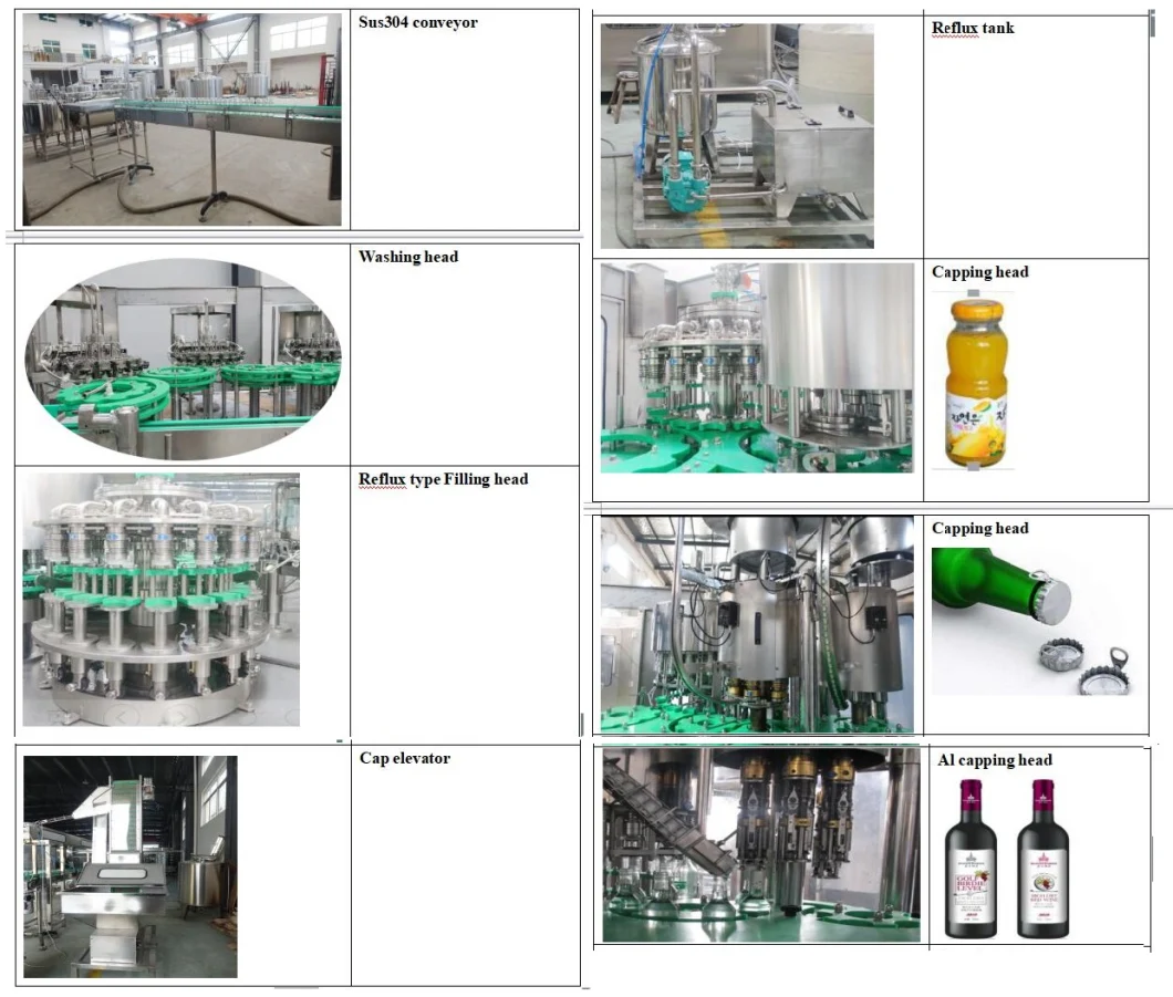 Automatic Glass Bottle Purero Water Tea Beverage Liquid Filler Packing Washing Filling Sealing Oil Packaging Beverage Machine Bottling System Machine